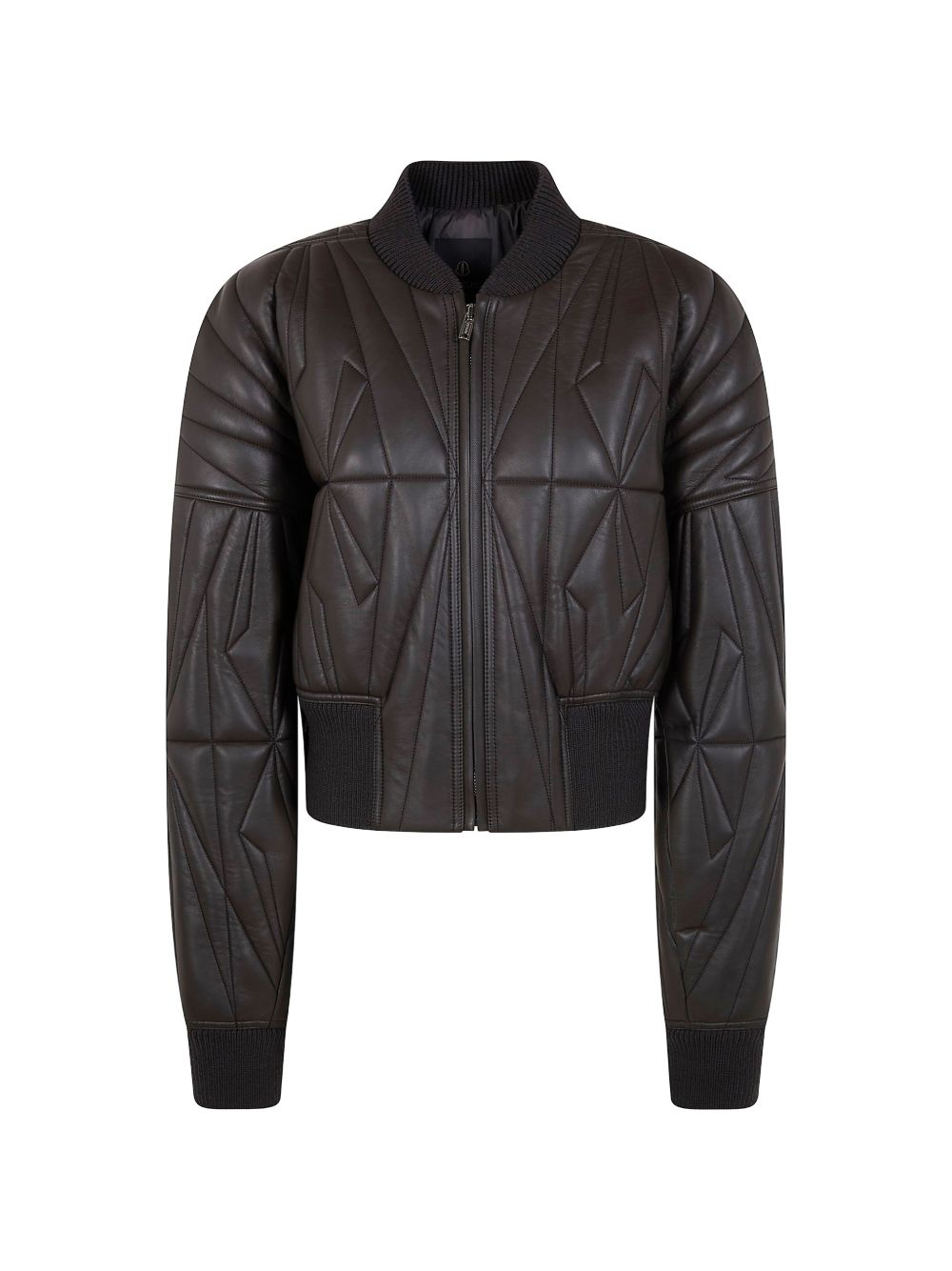 MONCLER X RICK OWENS Jackets Grey Outer: Lambskin