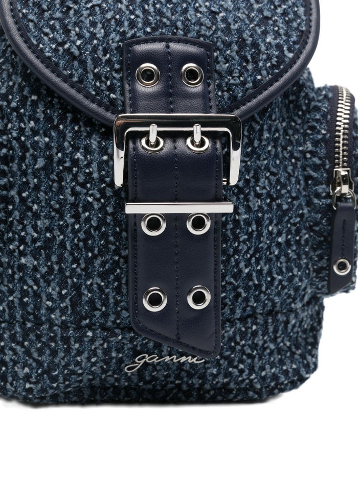 GANNI Bags Blue Organic Cotton