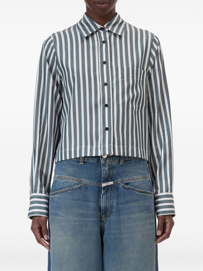Closed Shirts Green Fabric