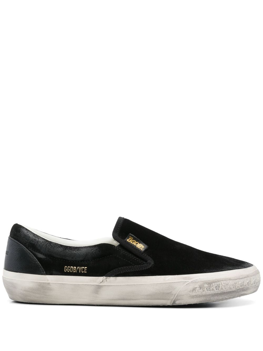 Golden Goose Sneakers Black Fabric Rubber