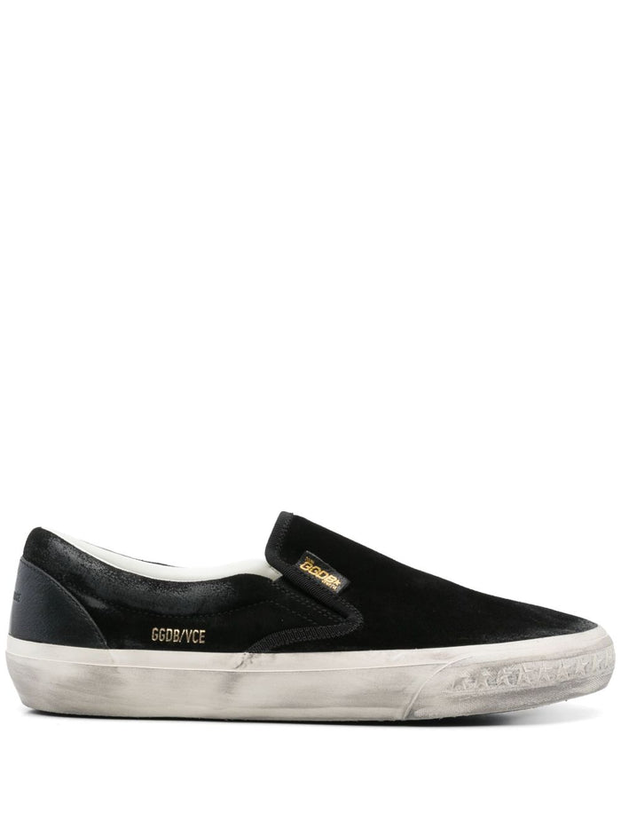 Golden Goose Sneakers Black Fabric Rubber