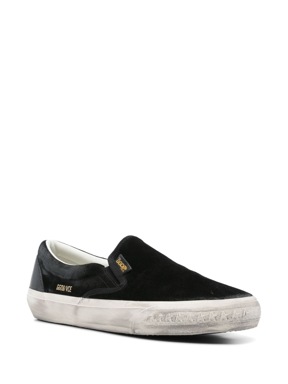 Golden Goose Sneakers Black Fabric Rubber