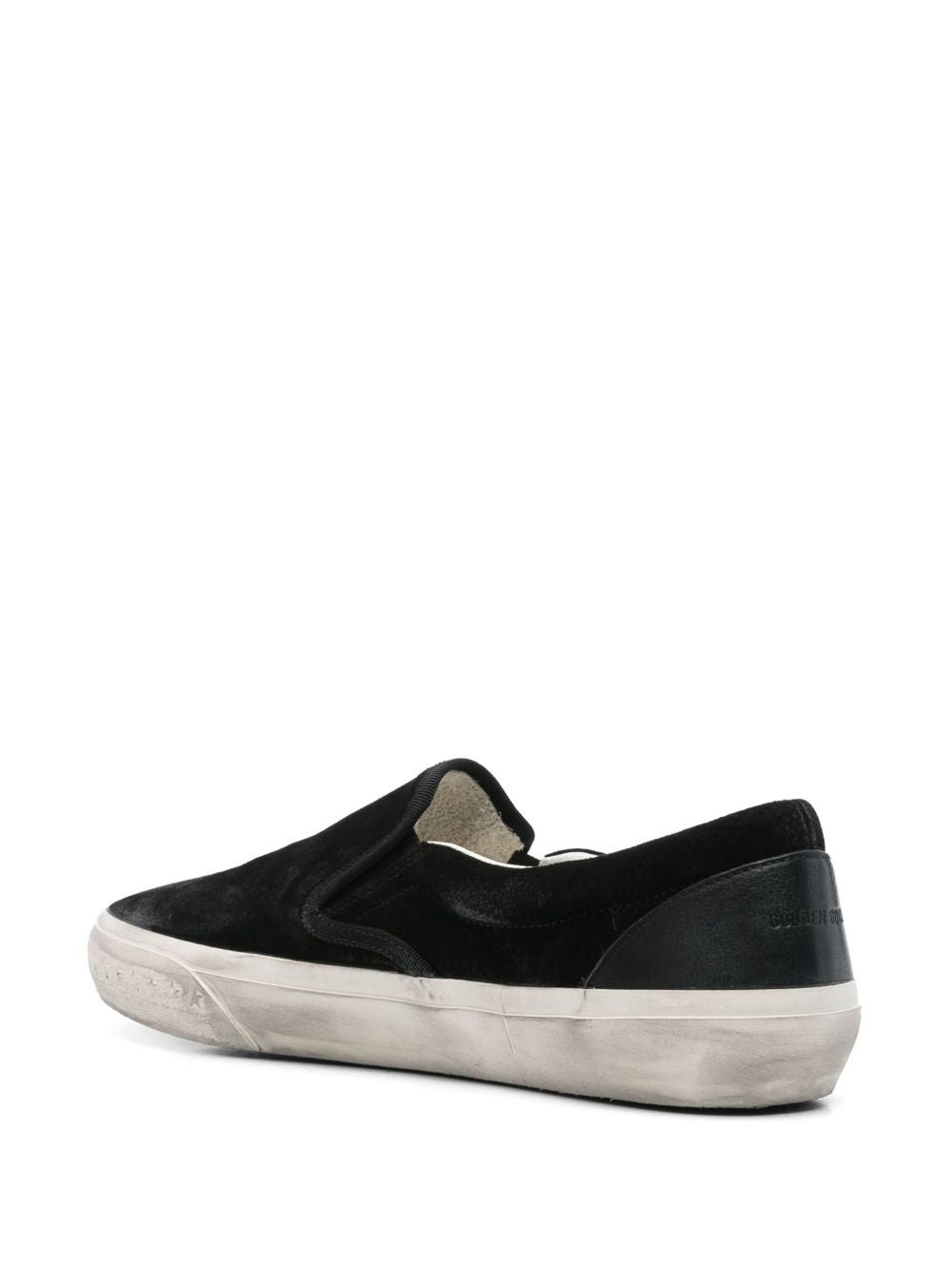 Golden Goose Sneakers Black Fabric Rubber