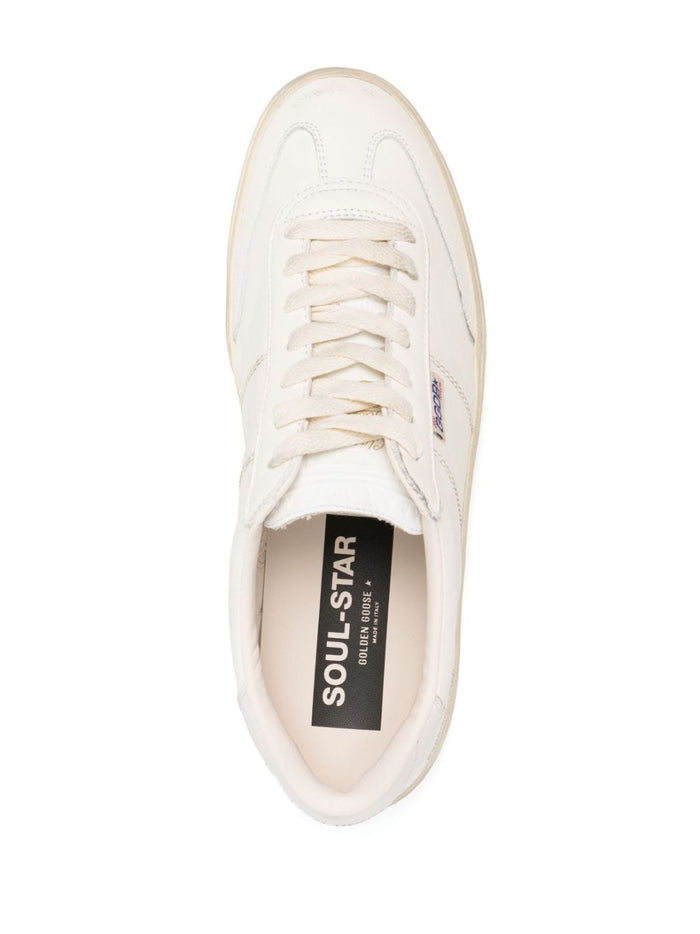 Golden Goose Sneakers White Calf Leather