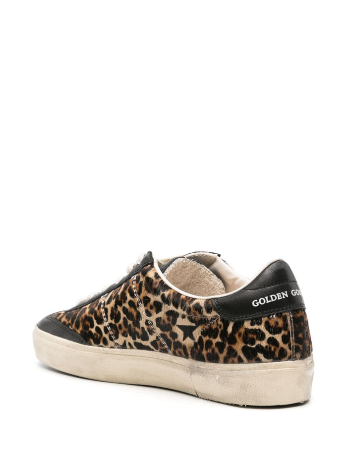 Golden Goose Sneakers Brown Leather