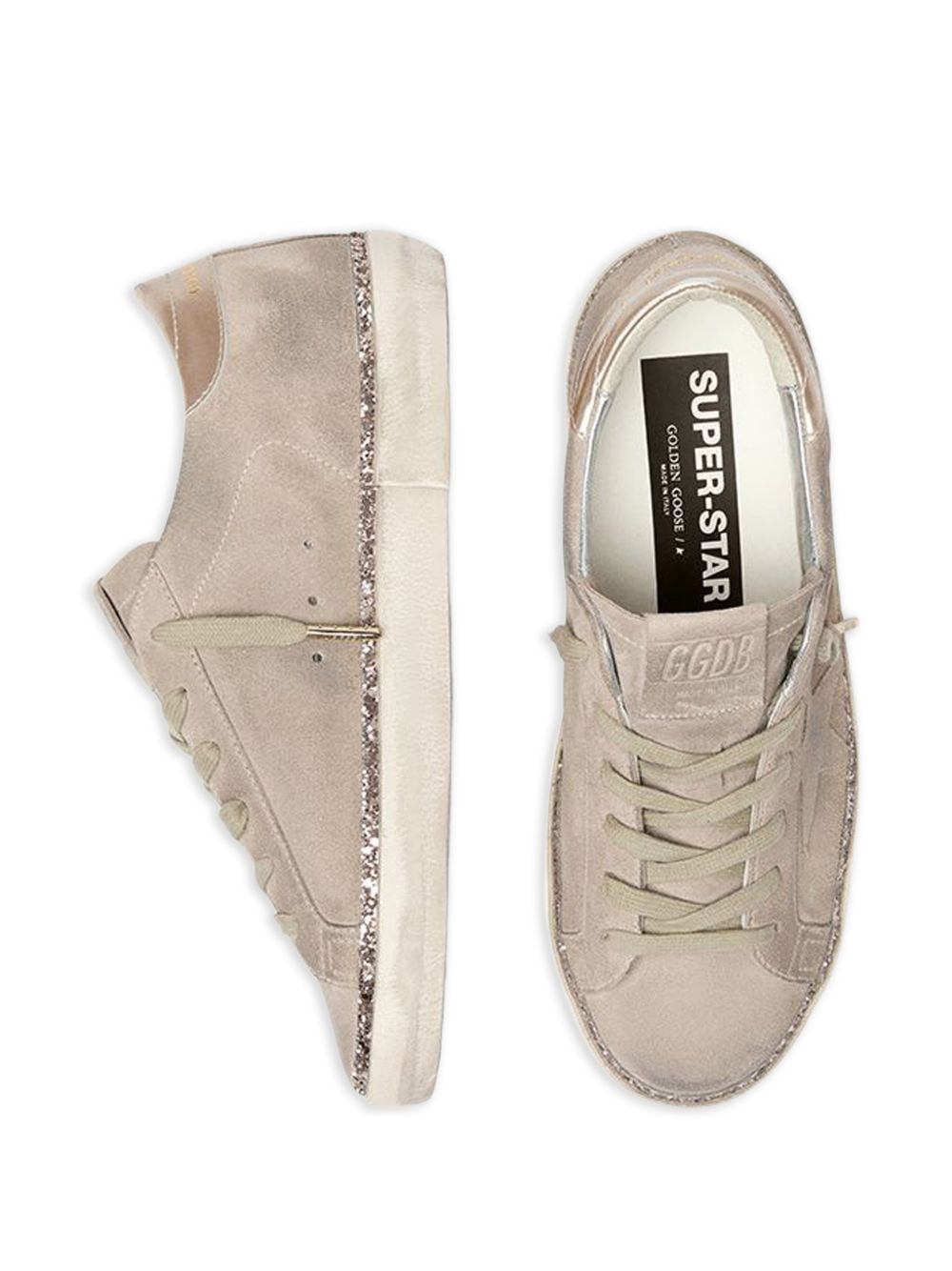 Golden Goose Sneakers Dove Grey Outer: calf Leather