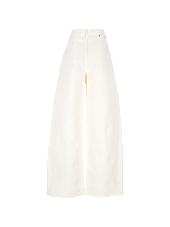 Golden Goose Jeans White Cotton