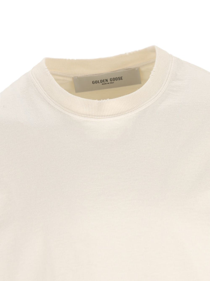 Golden Goose T-shirts and Polos White Cotton