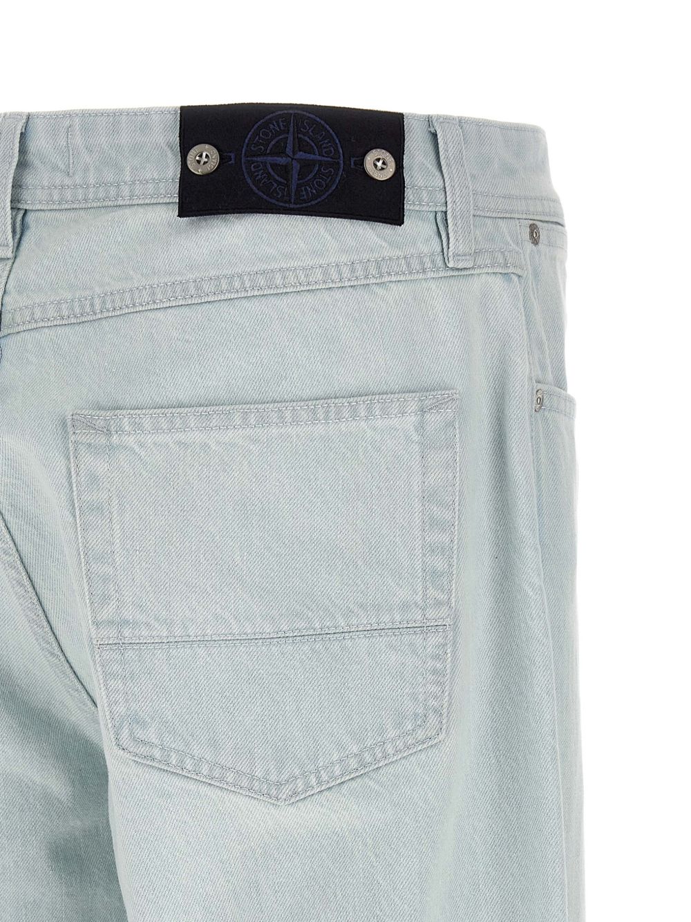Stone Island Jeans Blue Cotone