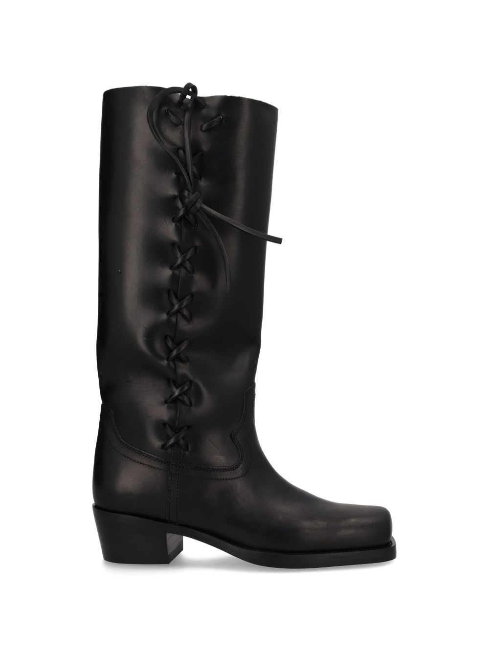 Paris Texas Boots Black Leather