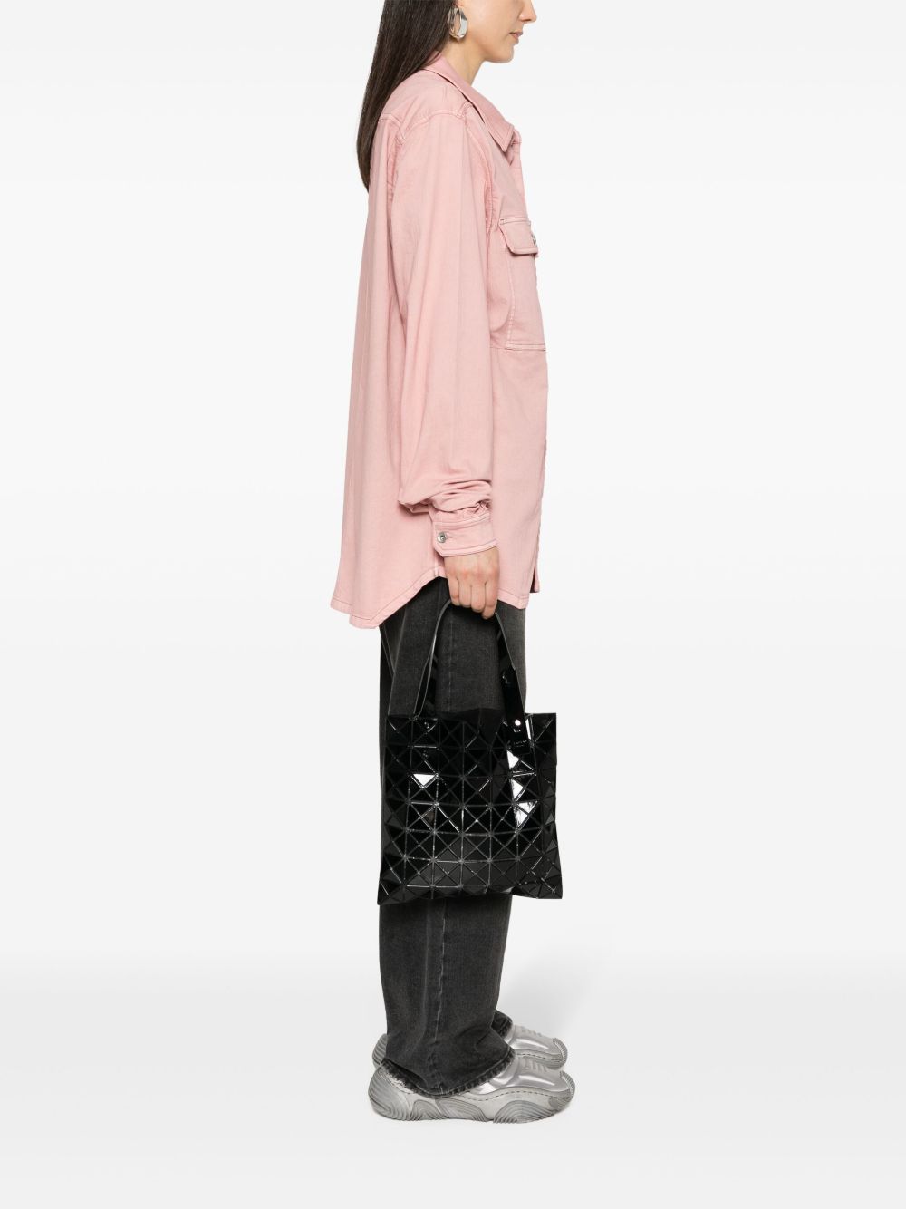 Bao Issey Miyake Bags Black Pvc Polyester Nylon
