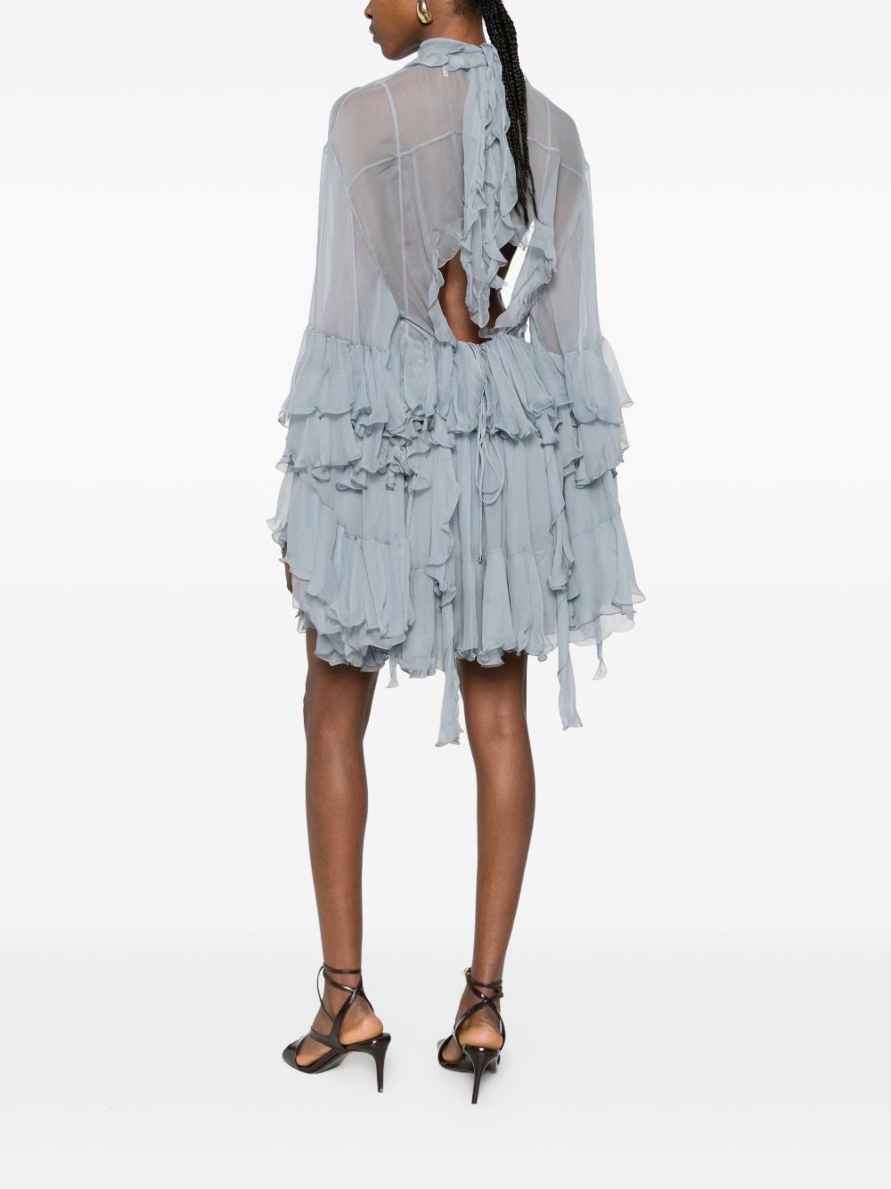 Chloè Dresses Clear Blue Silk