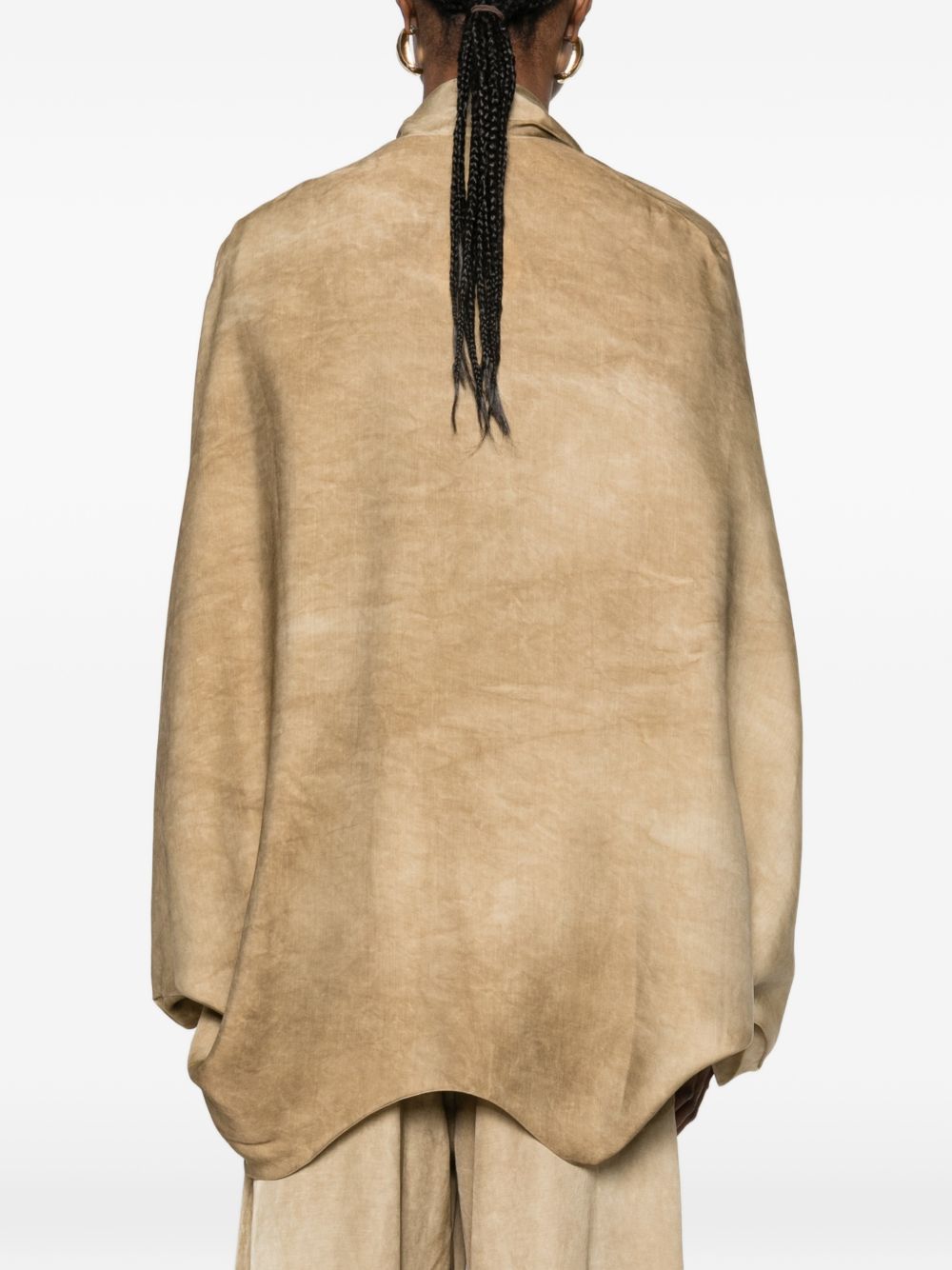 Cortana Jackets Brown Lyocel Modal