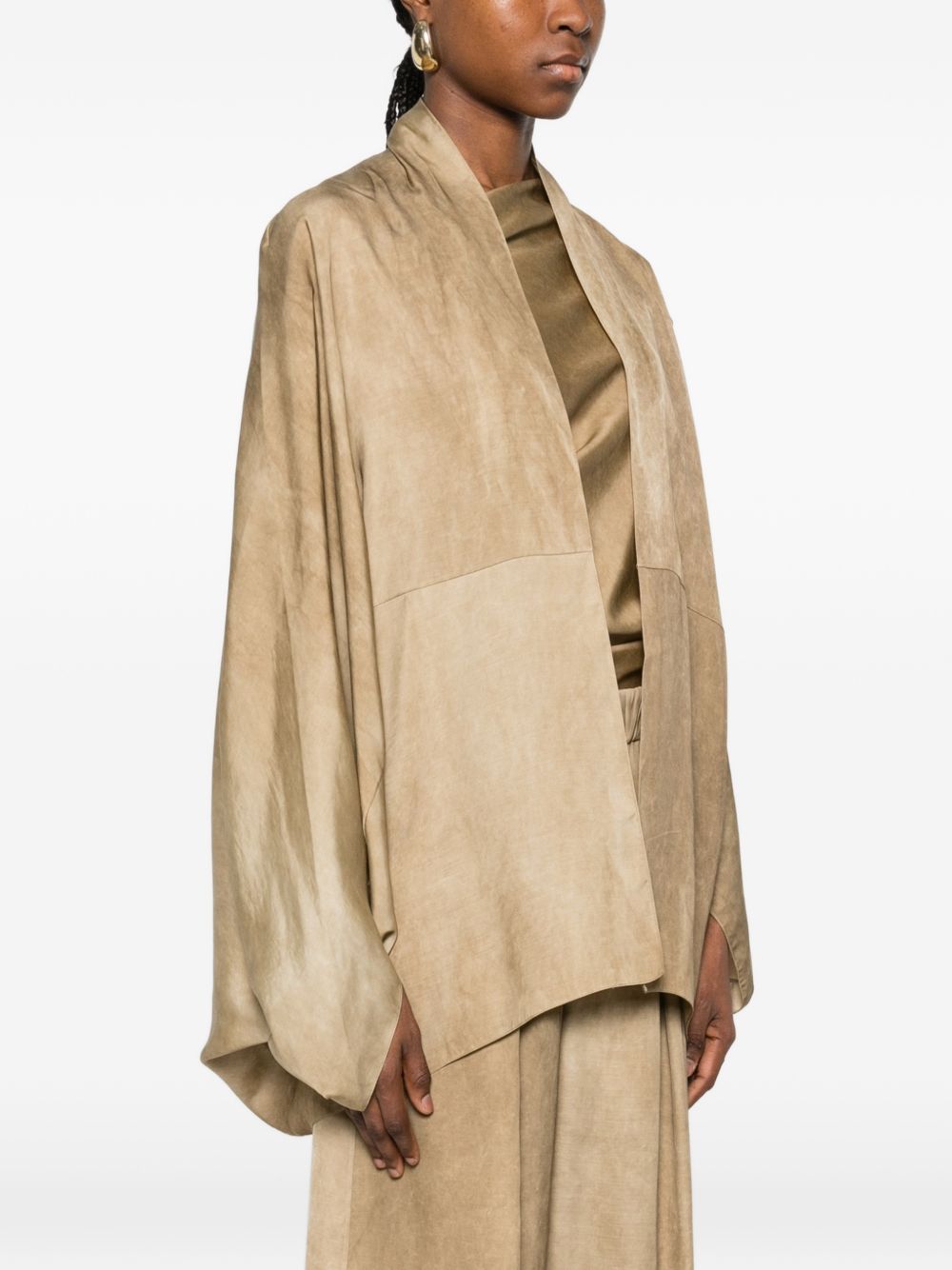 Cortana Jackets Brown Lyocel Modal