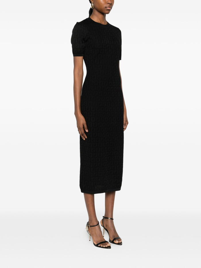 Fendi Dresses Black Cotton