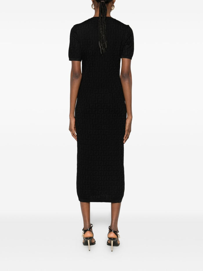 Fendi Dresses Black Cotton