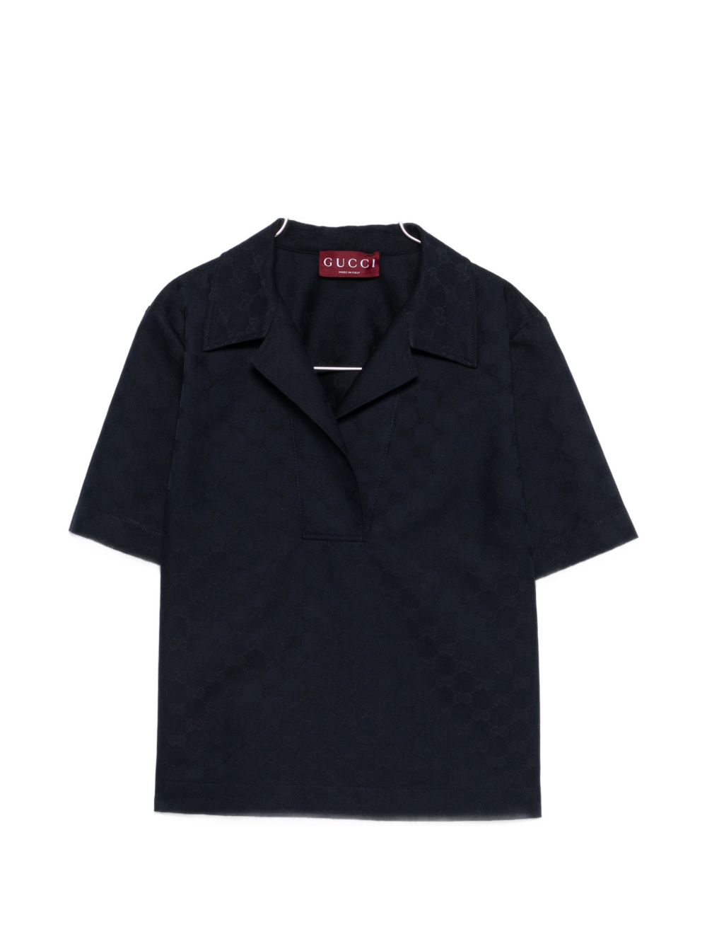 Gucci T-shirts and Polos Blue Polyester Mix