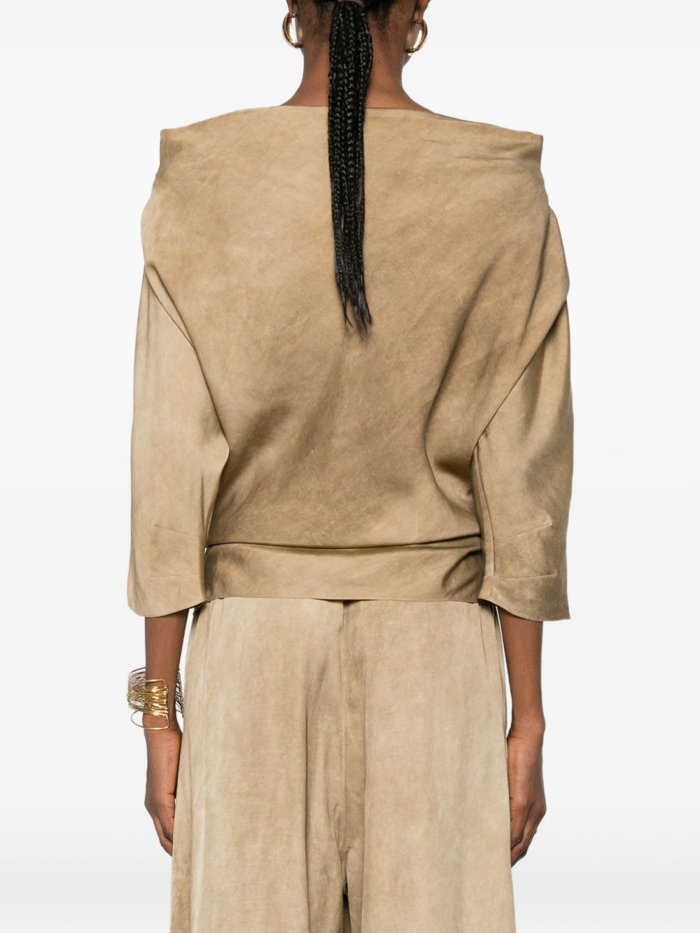 Cortana Top Brown Lyocel Modal