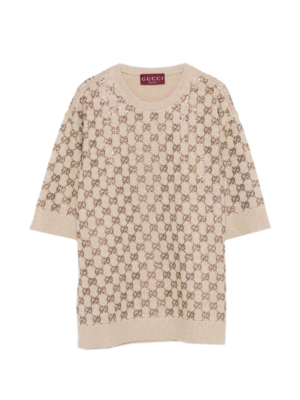 Gucci Sweaters Beige Wool Mix
