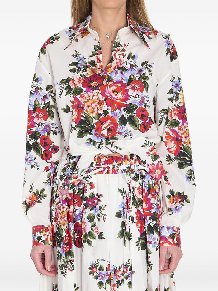 Dolce & Gabbana Shirts White Cotton