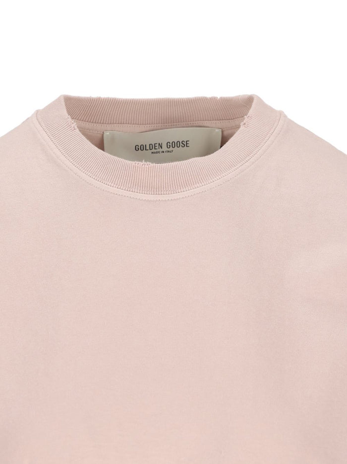 Golden Goose T-shirts and Polos Grey Cotton