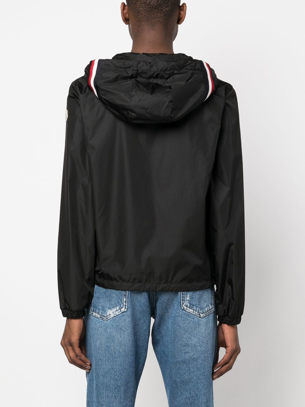 Moncler Coats Black Polyamide