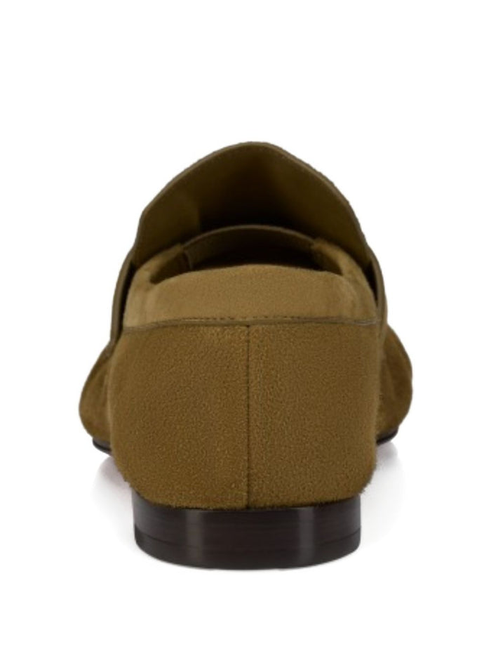 Christian Louboutin Flat shoes Brown Calf Suede