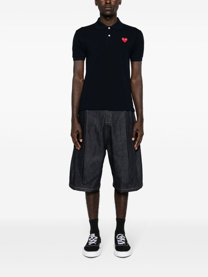 Comme des Garcons T-shirts and Polos Blue Cotton