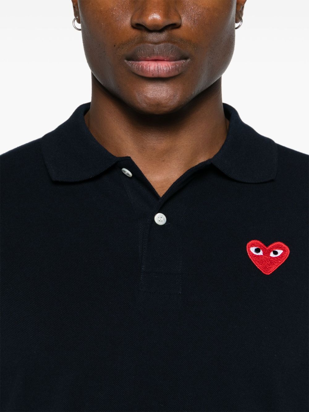 Comme des Garcons T-shirts and Polos Blue Cotton
