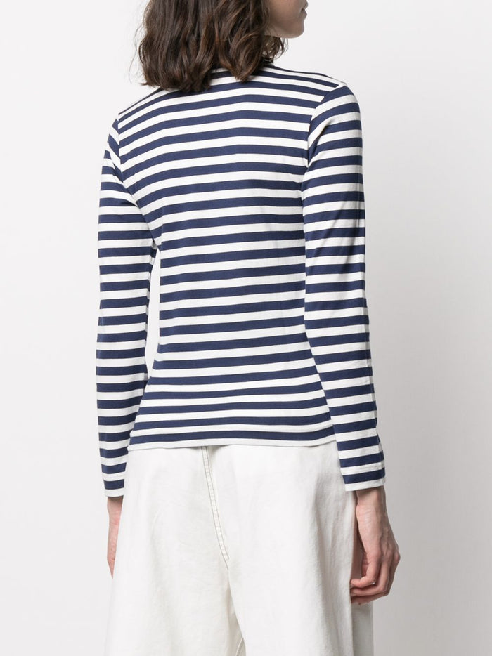 Comme des Garcons T-shirts and Polos Blue Cotton
