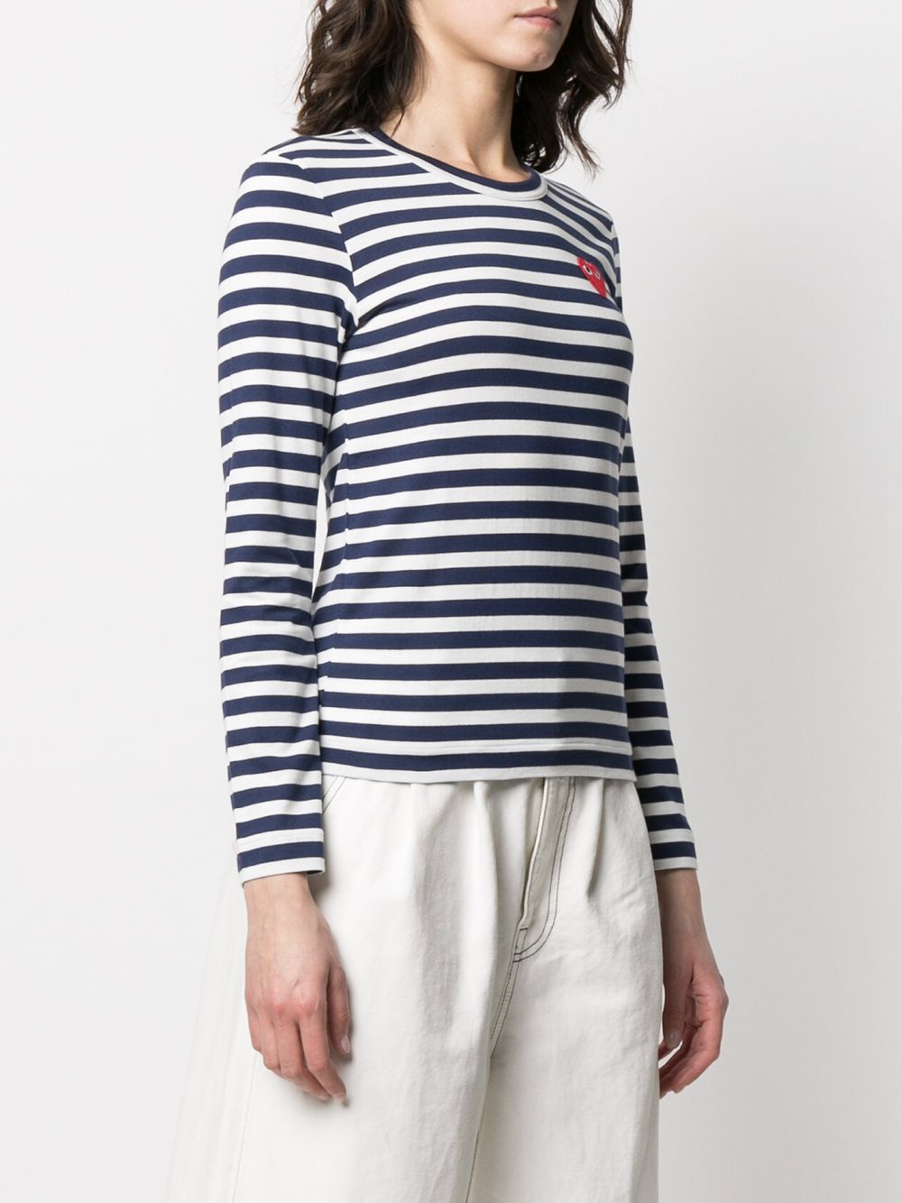 Comme des Garcons T-shirts and Polos Blue Cotton