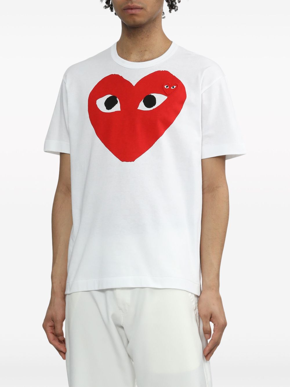 Comme des Garcons T-shirts and Polos White Cotton