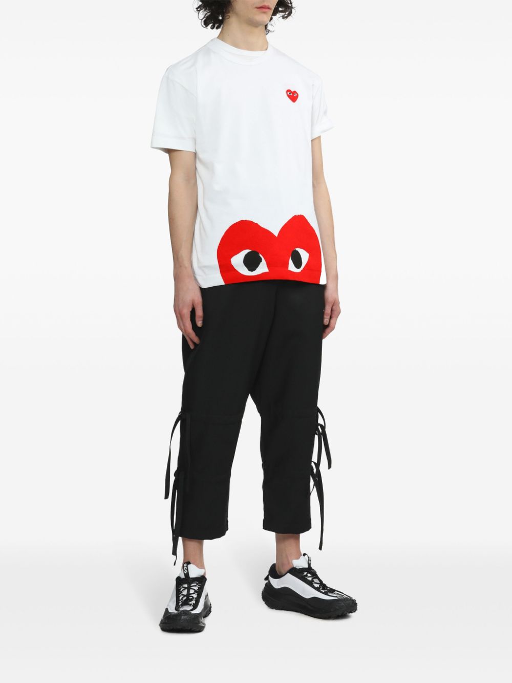 Comme des Garcons T-shirts and Polos White Cotton