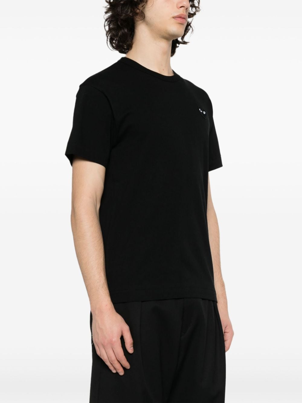 Comme Des Garcons T-Shirts And Polos Black Cotton