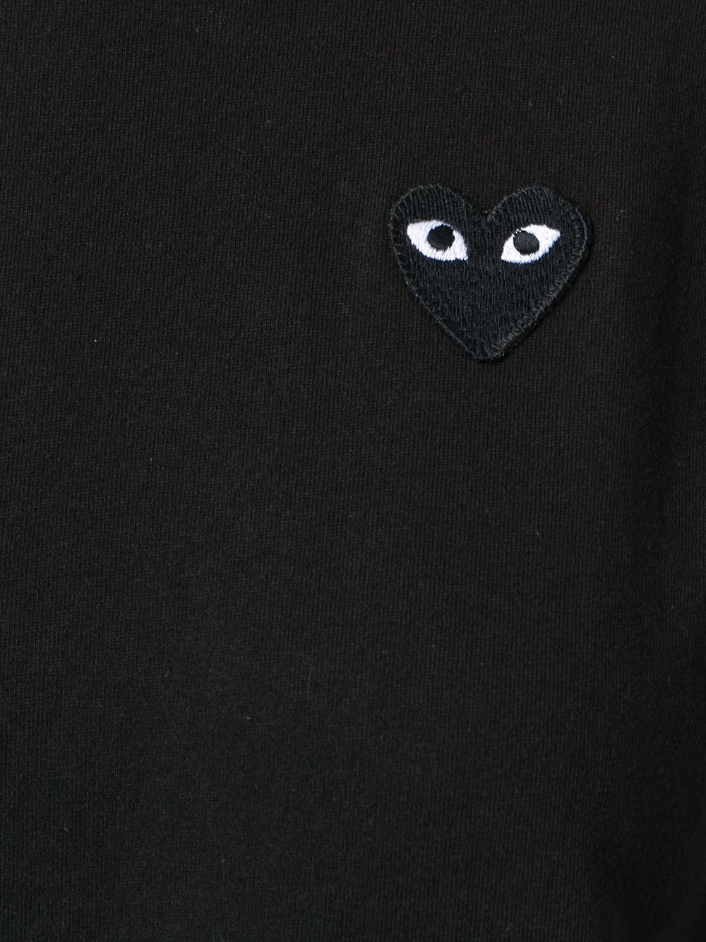 Comme des Garcons T-shirts and Polos Black Cotton
