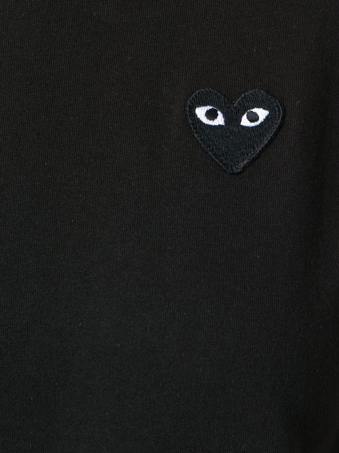 Comme des Garcons T-shirts and Polos Black Cotton