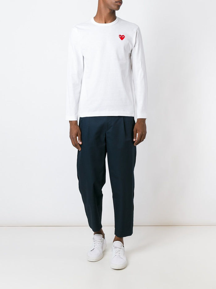 Comme des Garcons T-shirts and Polos White Cotton