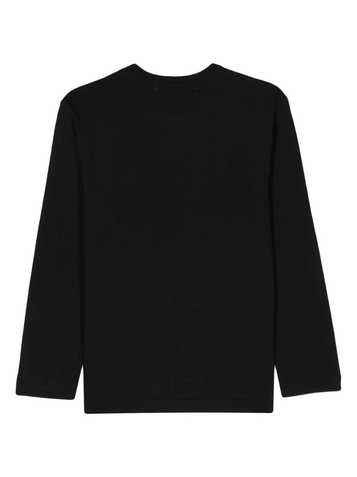 Comme des Garcons T-shirts and Polos Black Cotton