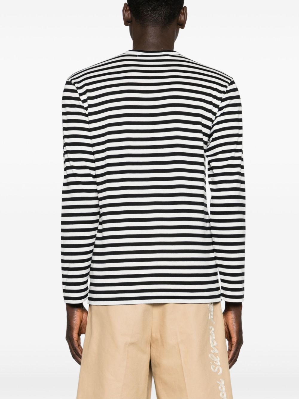 Comme des Garcons T-shirts and Polos Black Cotton