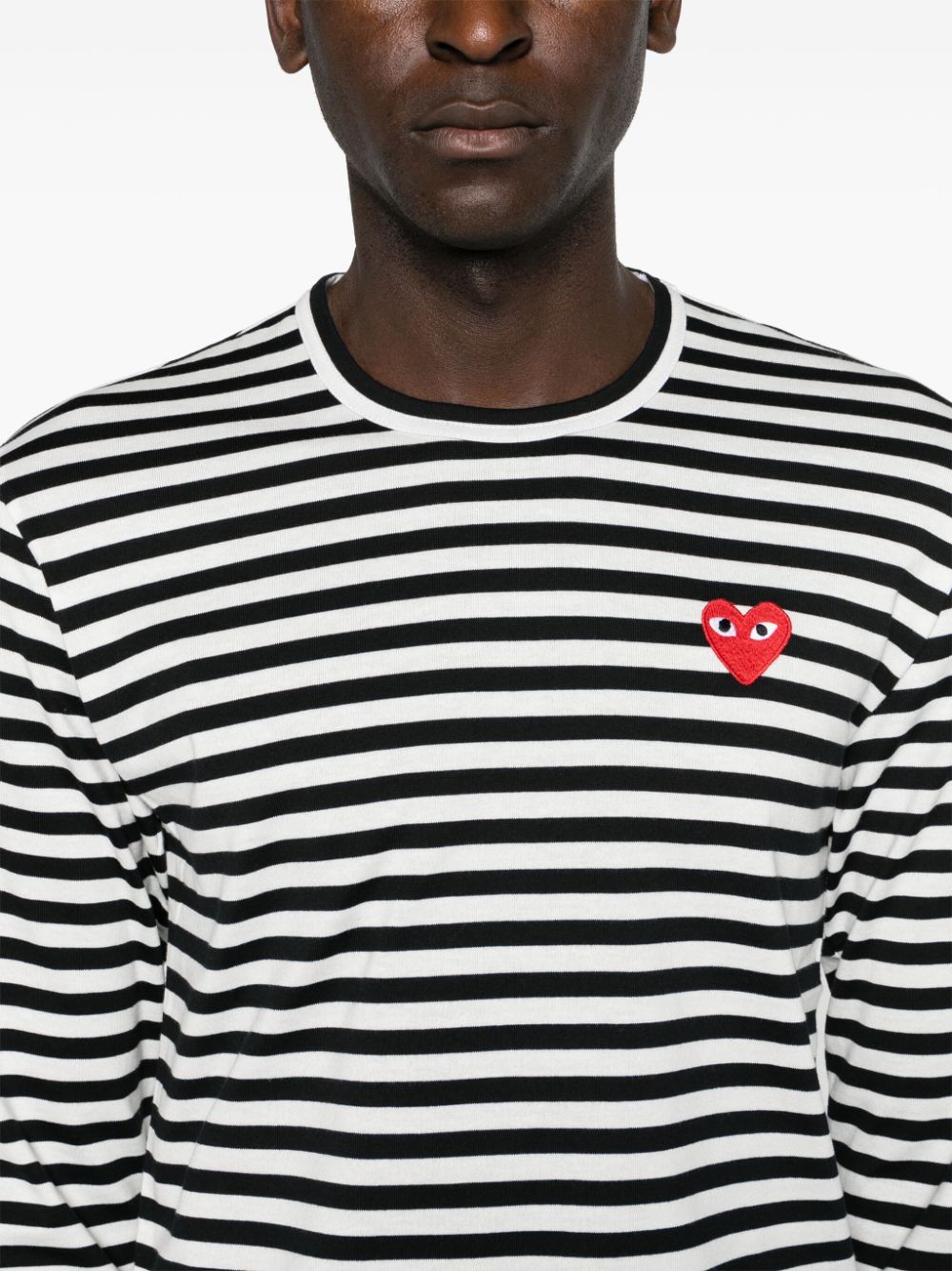 Comme des Garcons T-shirts and Polos Black Cotton