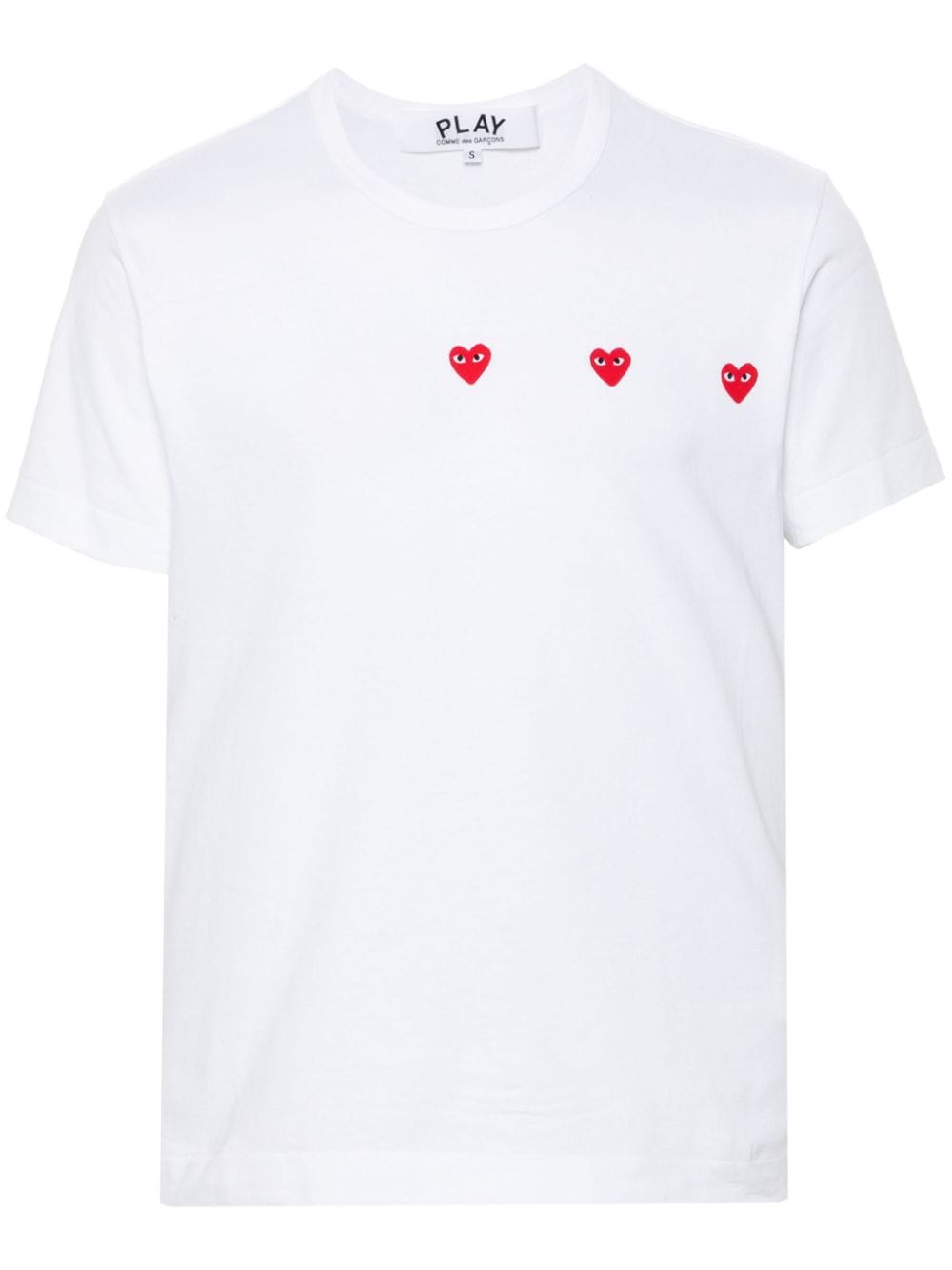 Comme des Garcons T-shirts and Polos White Cotton