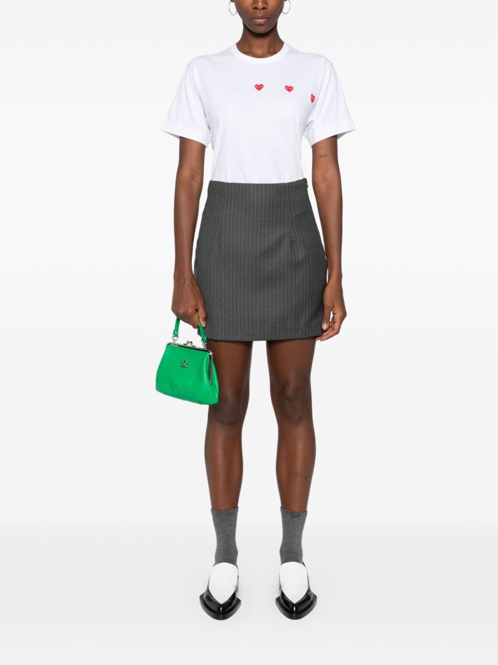 Comme des Garcons T-shirts and Polos White Cotton