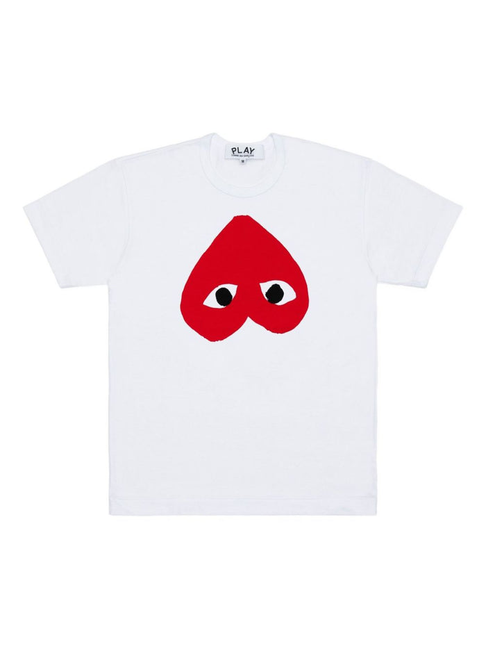 Comme des Garcons T-shirts and Polos White Cotton