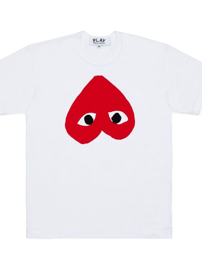 Comme des Garcons T-shirts and Polos White Cotton