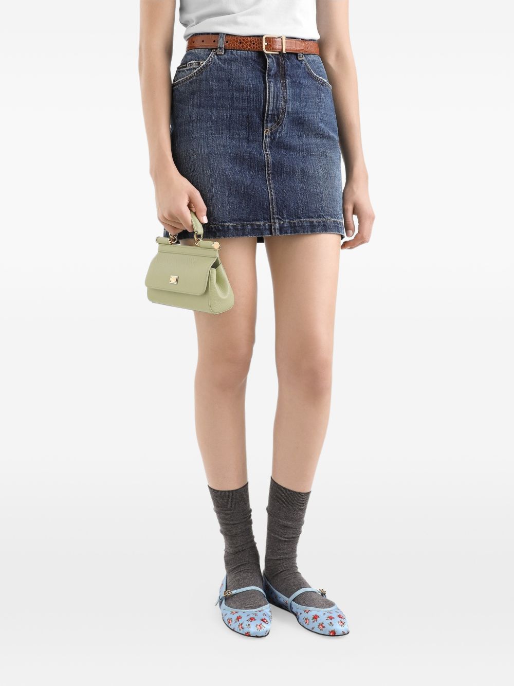 Dolce & Gabbana Bags Verde Chiaro Cotton Calfskin