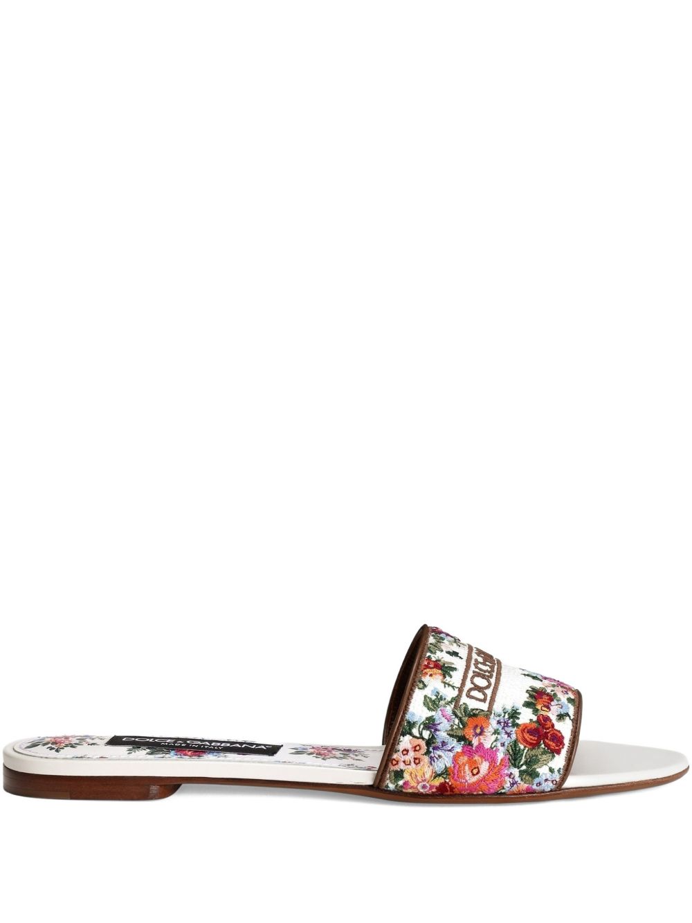 Dolce & Gabbana Sandals Pink Calf Laether