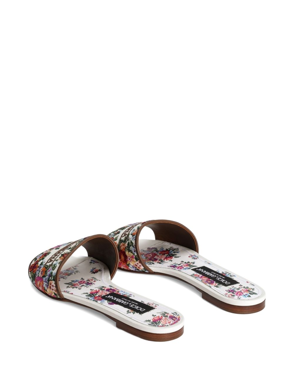 Dolce & Gabbana Sandals Pink Calf Laether