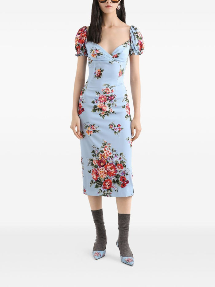Dolce & Gabbana Dresses Azzurro Silk