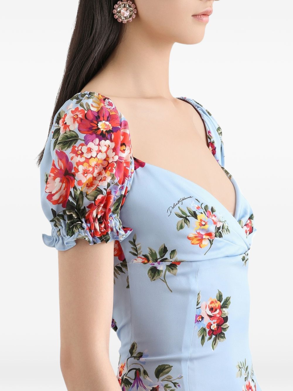 Dolce & Gabbana Dresses Azzurro Silk