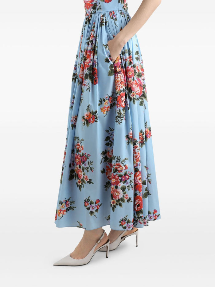Dolce & Gabbana Dresses Clear Blue Cotton